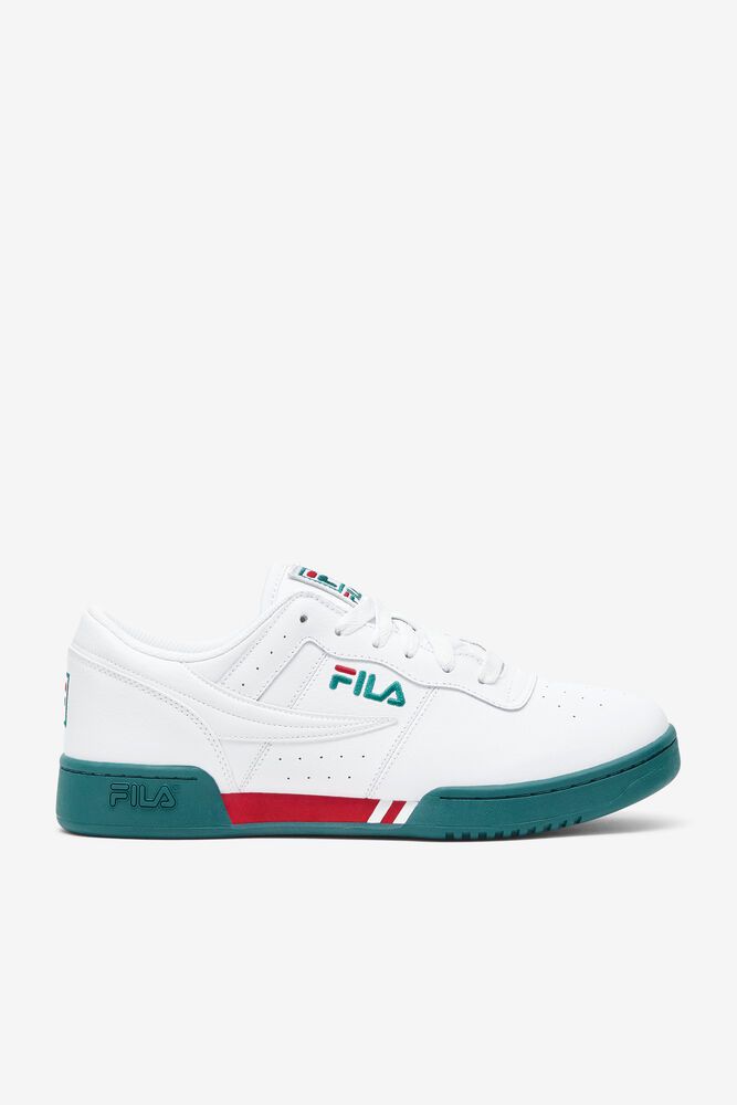 Fila Original Fitness Op White Sneakers Mens - NZ 89253-HXTO